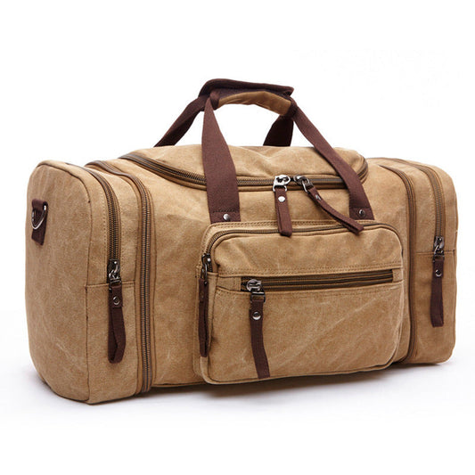 ACOA Canvas Weekender bag for a weekend trip