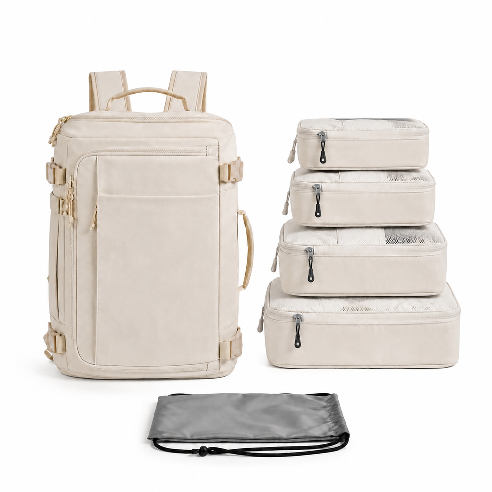 Smart Traveler Set – Carry-On Backpack & 4 Organizers, detail view 3