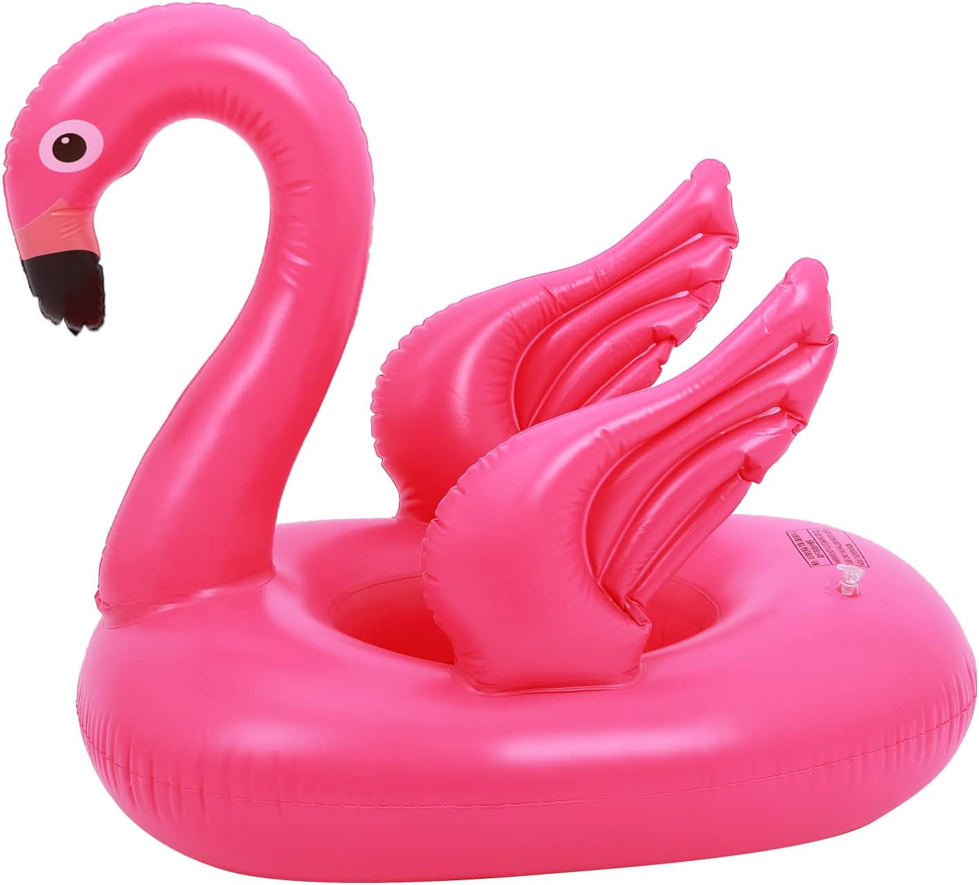 Giant Inflatable Flamingo Pool Float Swimming Ring Pool Toys Swimming Tube Water Toy Raft Lounger Summer Beach Swimming Float for Kids 1-5 Years