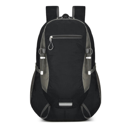 The Nylon Trail Backpack in Black