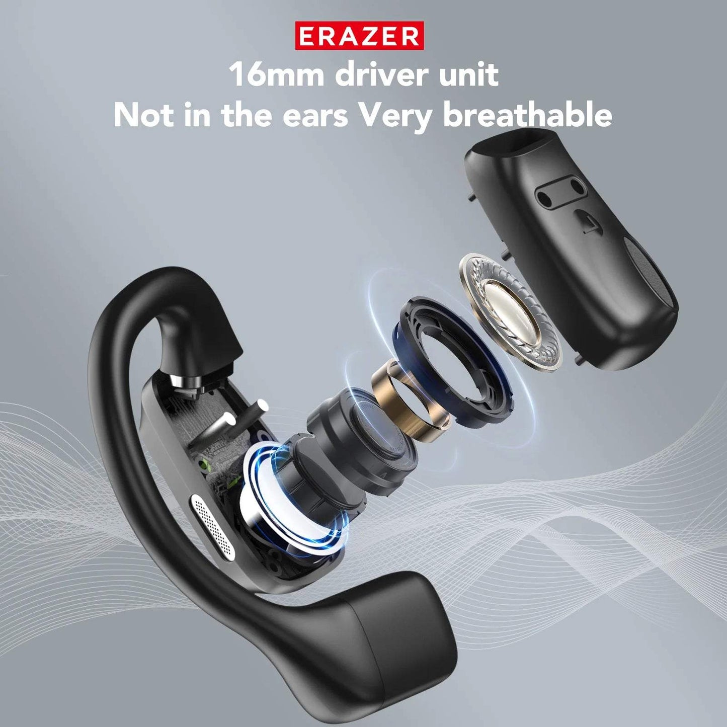 [AI Earphone]Translator  XP6 Bluetooth Earphones Sleep ASMR Headset DIY Equalizer APP AI Wireless Headphones Office Travel