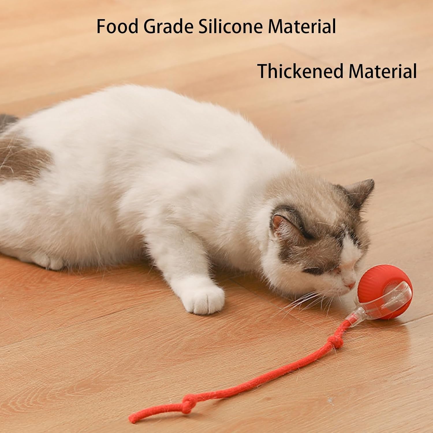 Rolling Ball Ball for Dogs Doggie Ball Interactive Dog Smart Ball Toy Interactive Cat Ball Toy 360 Smart Automatic Rolling Pet Ball