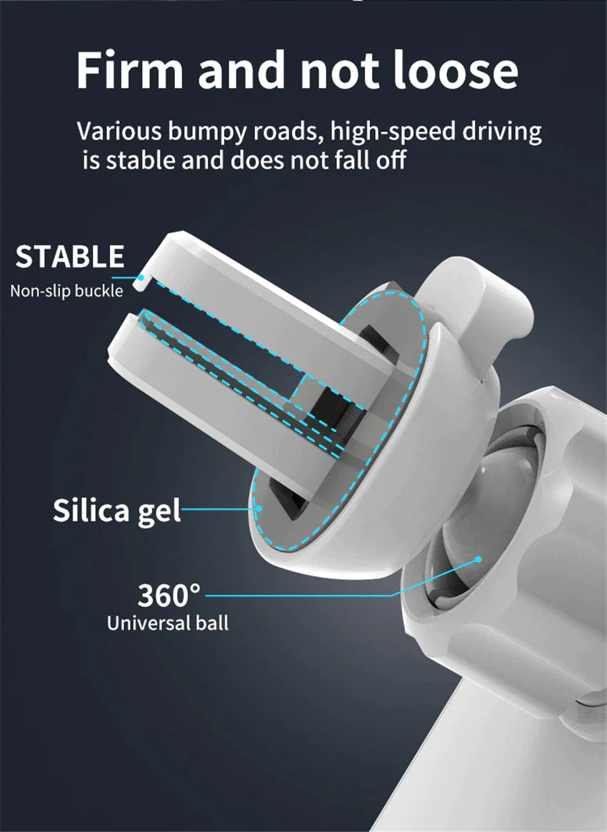 Magnetische Handyhalterung Auto mit Schnellladung (MagSafe, 65W) / Magnetic Car Phone Mount with Fast Wireless Charging – Air Vent Holder