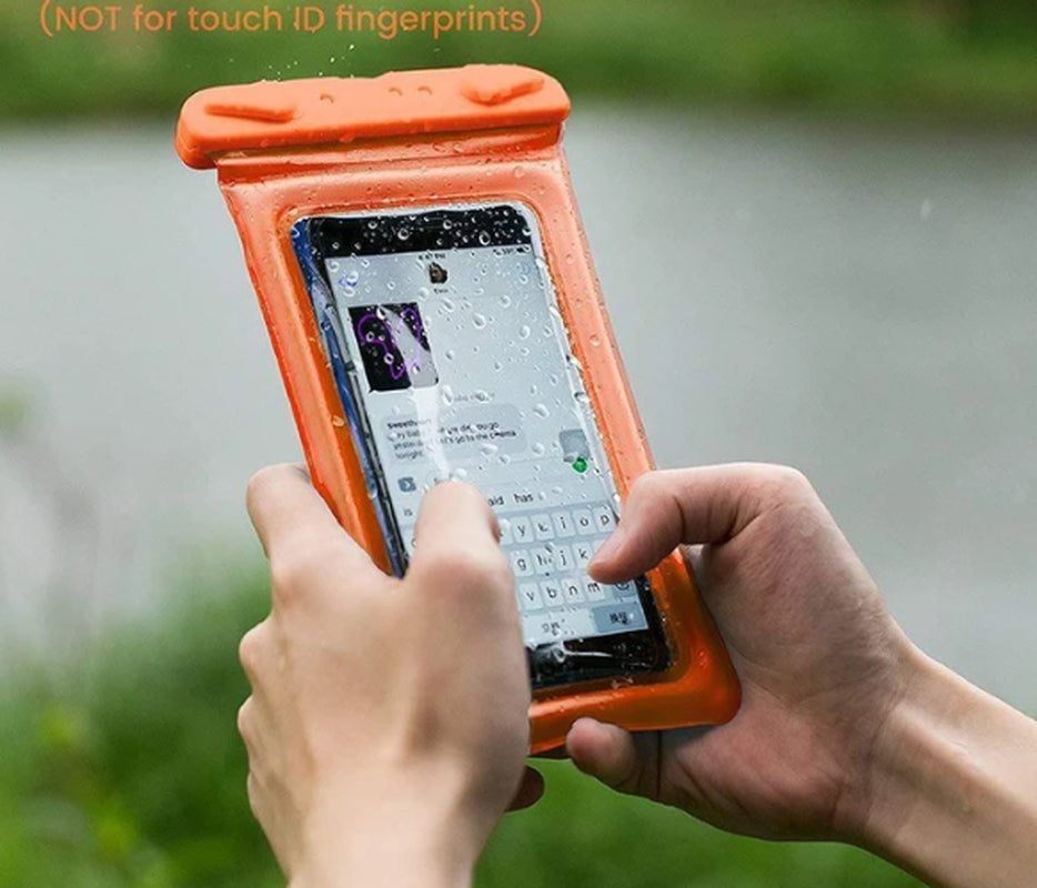 Wasserdichte Handyhülle (schwimmfähig, IPX8) / Waterproof Phone Pouch – Floating Dry Bag for Beach, Pool & Boat
