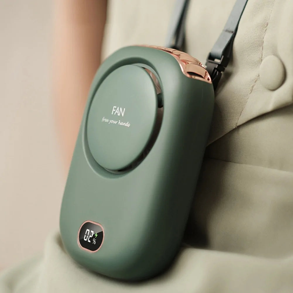 Tragbarer Nacken-Ventilator ohne Rotorblätter / Portable Bladeless Neck Fan