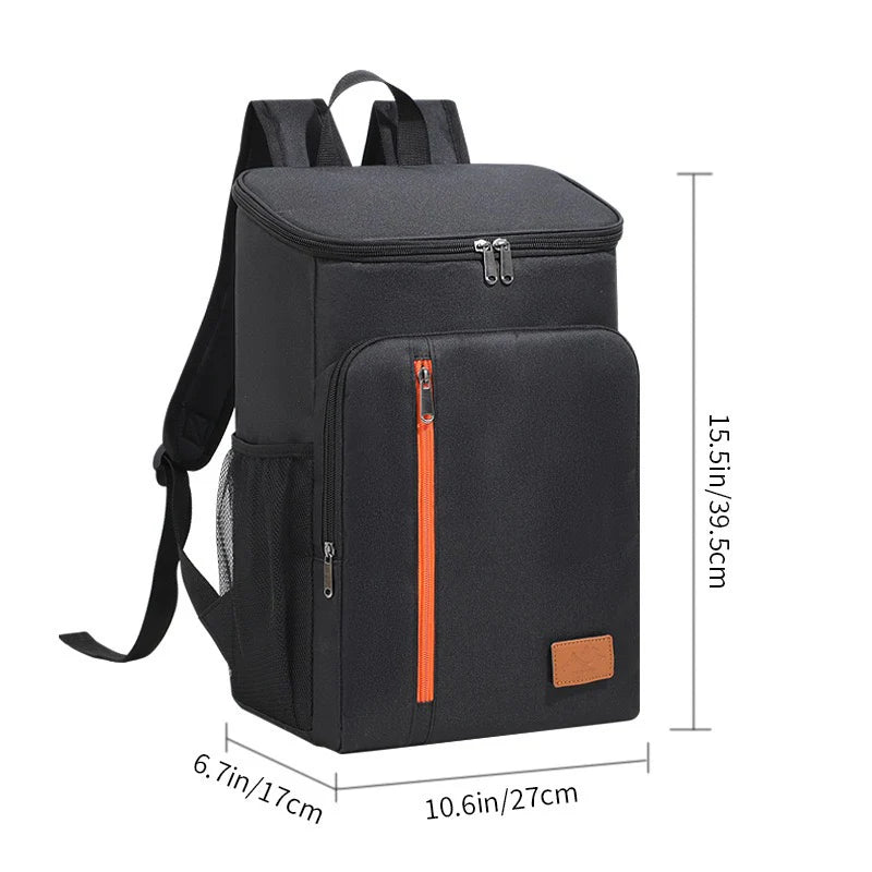 Kühlrucksack auslaufsicher & isoliert (30 Dosen) / Insulated Cooler Backpack – Leakproof Soft Cooler for Beach, Picnic & Camping