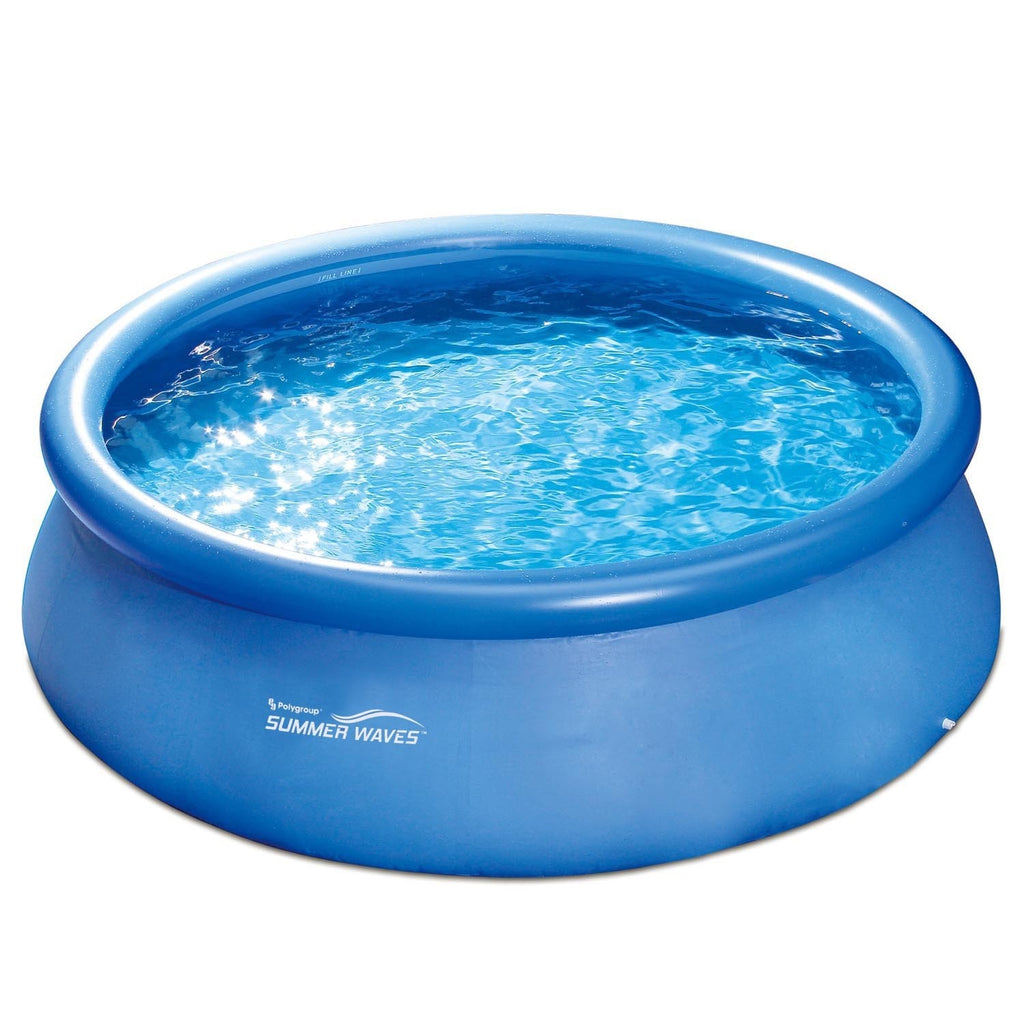 Summer Waves Fast Set Pool 366X91Cm Komplettset Swimming Pool + Filterpumpe