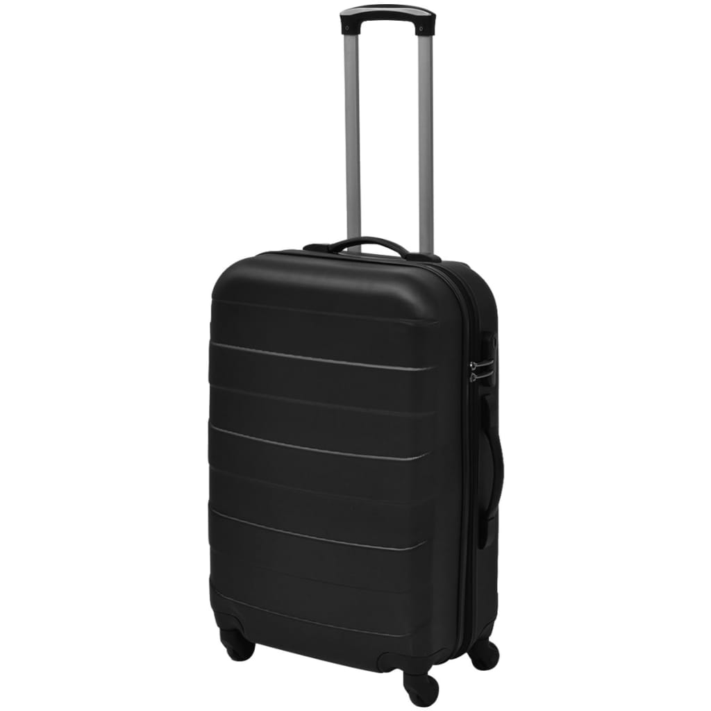 3-Piece Hardshell Suitcase Set with 4 Spinner Wheels, detail view 1