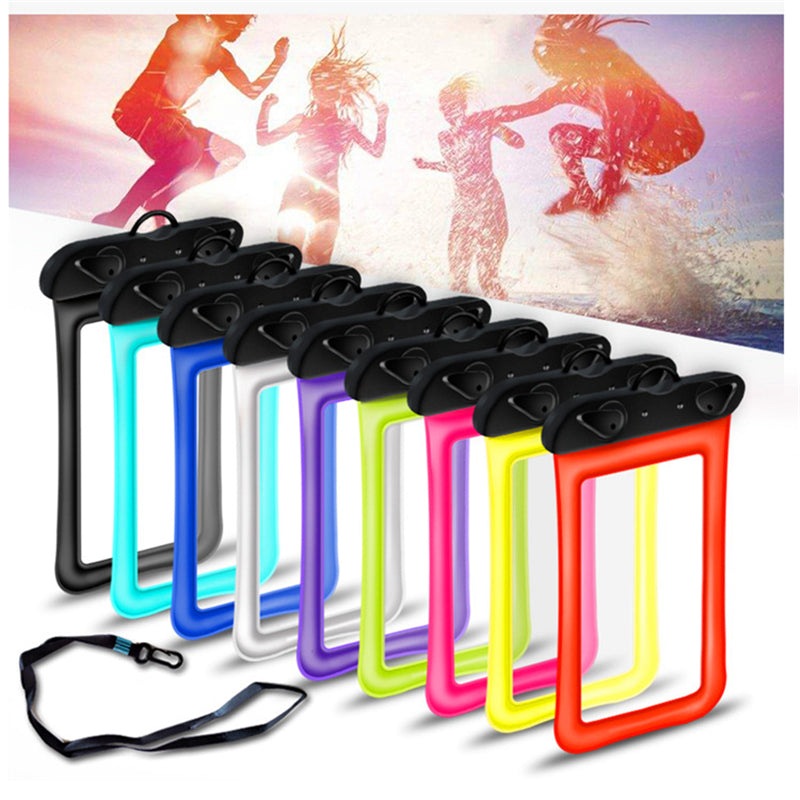 Wasserdichte Handyhülle (schwimmfähig, IPX8) / Waterproof Phone Pouch – Floating Dry Bag for Beach, Pool & Boat