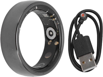 NFC Smart Ring, Health Tracker Ring Mit Multi Sport Modus, Schrittzähler, IP68 Wasserresistenz Für Den Täglichen Gebrauch