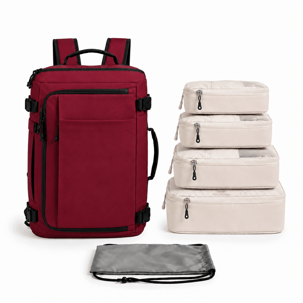 Smart Traveler Set – Carry-On Backpack & 4 Organizers, detail view 5