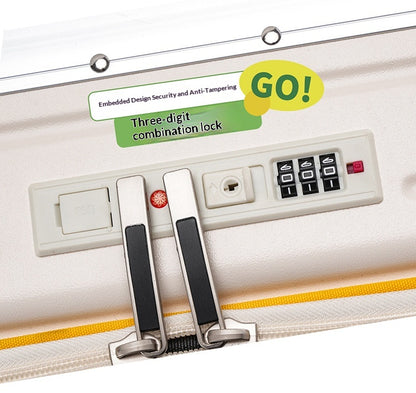 The Front-Open Cabin Case – Front-Opening 18" Cabin Suitcase with Spinner Wheels, detail view 3
