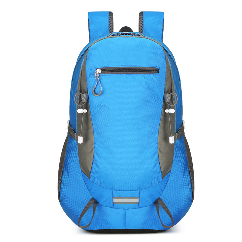 The Nylon Trail Backpack in Sky Blue