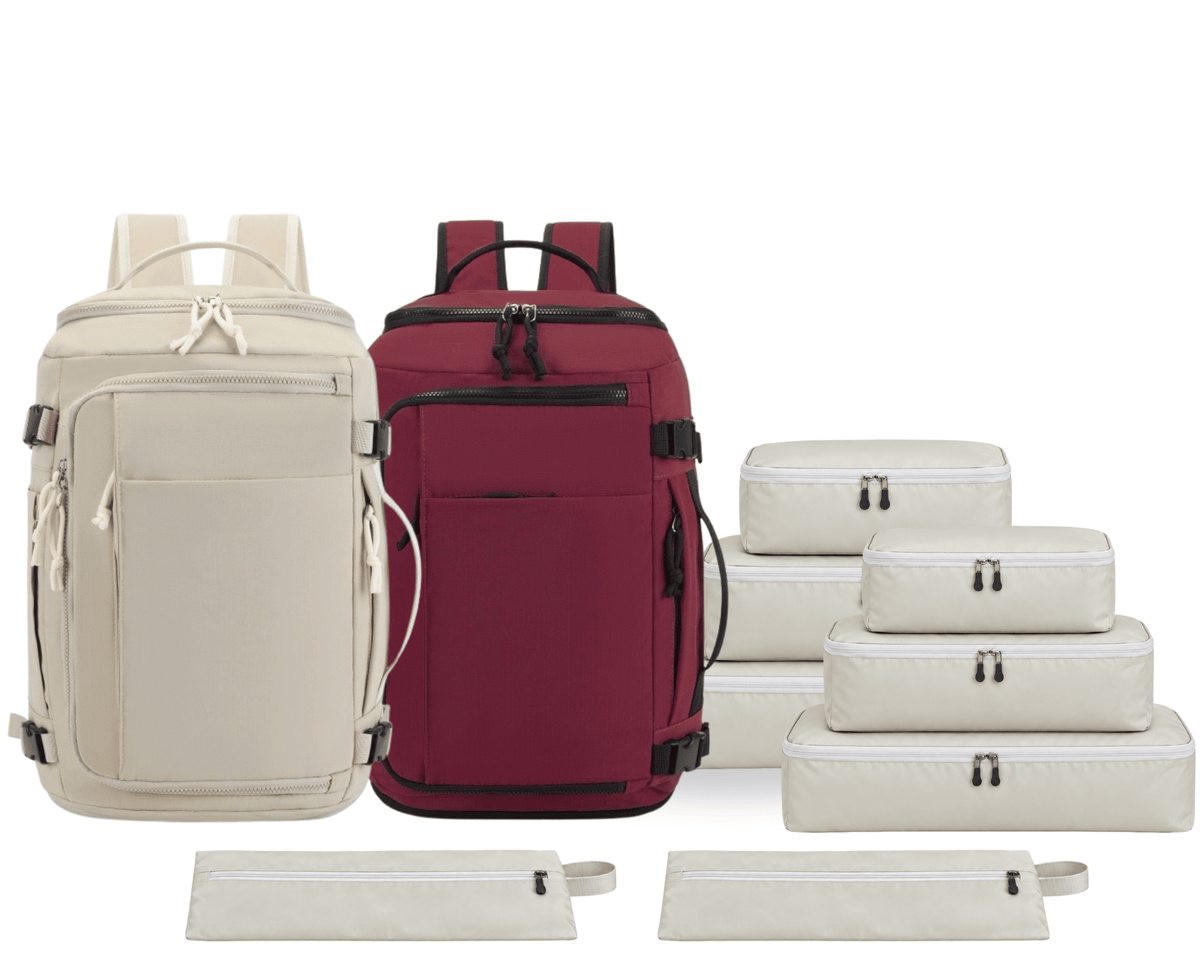 Smart Traveler Set for Couples – Matching Travel Backpacks, detail view 3