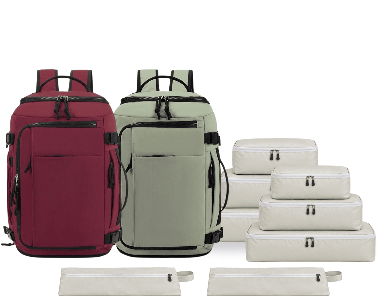 Smart Traveler Set for Couples – Matching Travel Backpacks, detail view 8