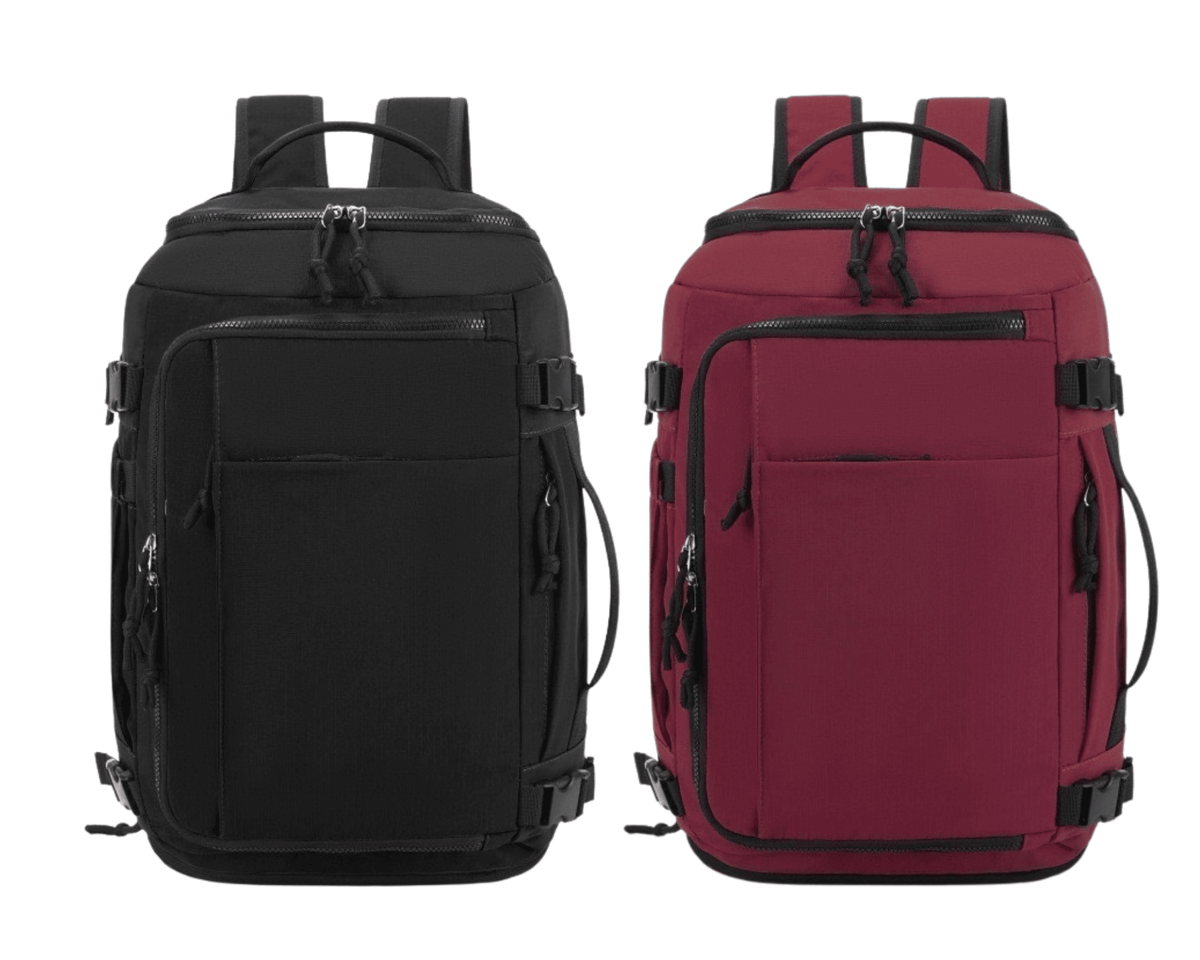 Double Set – Expandable 28–38 L Travel Backpack Set, detail view 2