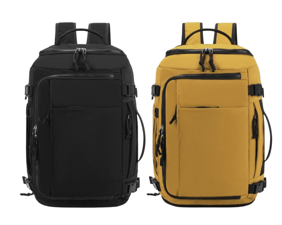 Double Set – Expandable 28–38 L Travel Backpack Set, detail view 3