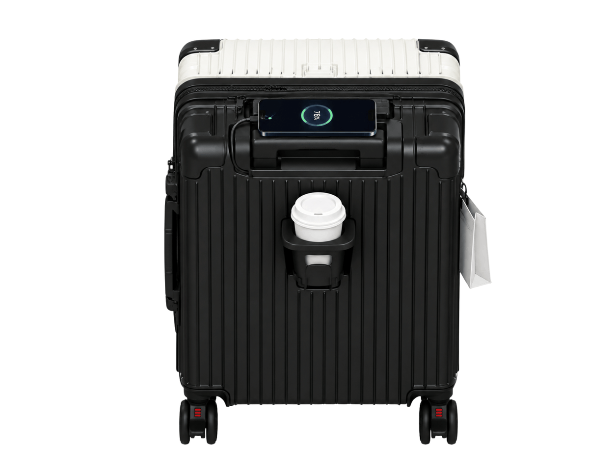 The Classic Hardshell Suitcase – ABS Hardshell Suitcase with Spinner Wheels, detail view 2