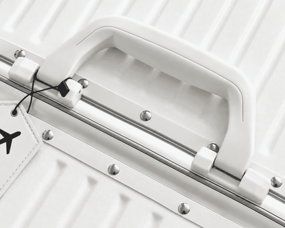 The Aluminium Trunk Suitcase – Aluminium Frame Hardshell Suitcase with TSA Lock, detail view 3