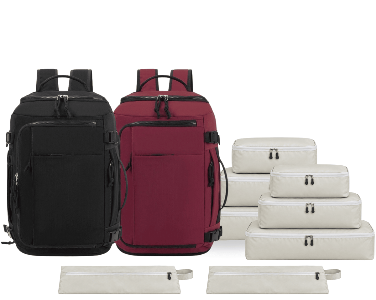 Smart Traveler Set for Couples – Matching Travel Backpacks, detail view 4
