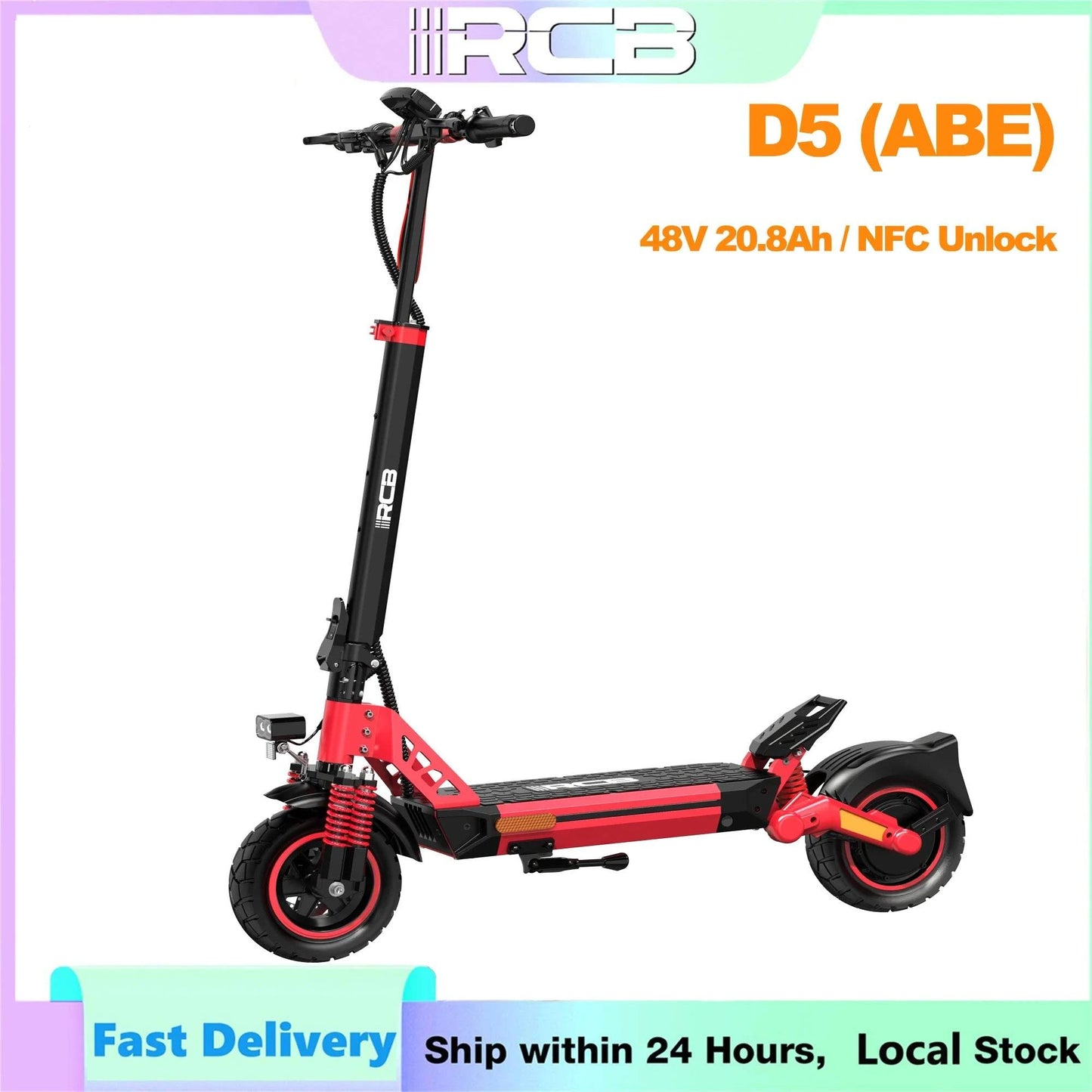 Experience the Power and Versatility of the NFC D5 ABE Ultra Electric Scooter - 500W Motor, 1600W Peak, 27Ah Battery, 110-130Km Range, and More!