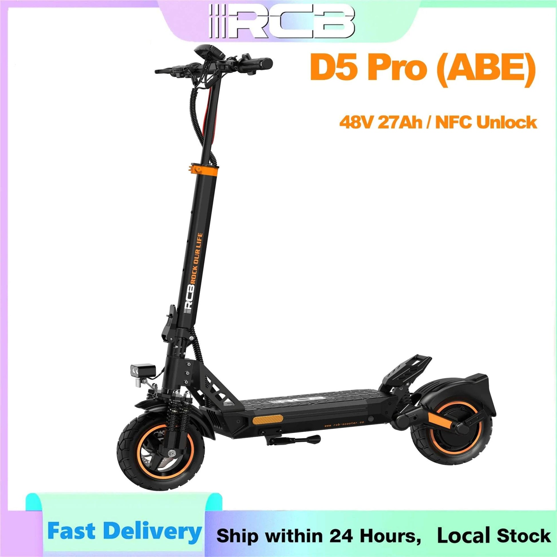 Experience the Power and Versatility of the NFC D5 ABE Ultra Electric Scooter - 500W Motor, 1600W Peak, 27Ah Battery, 110-130Km Range, and More!