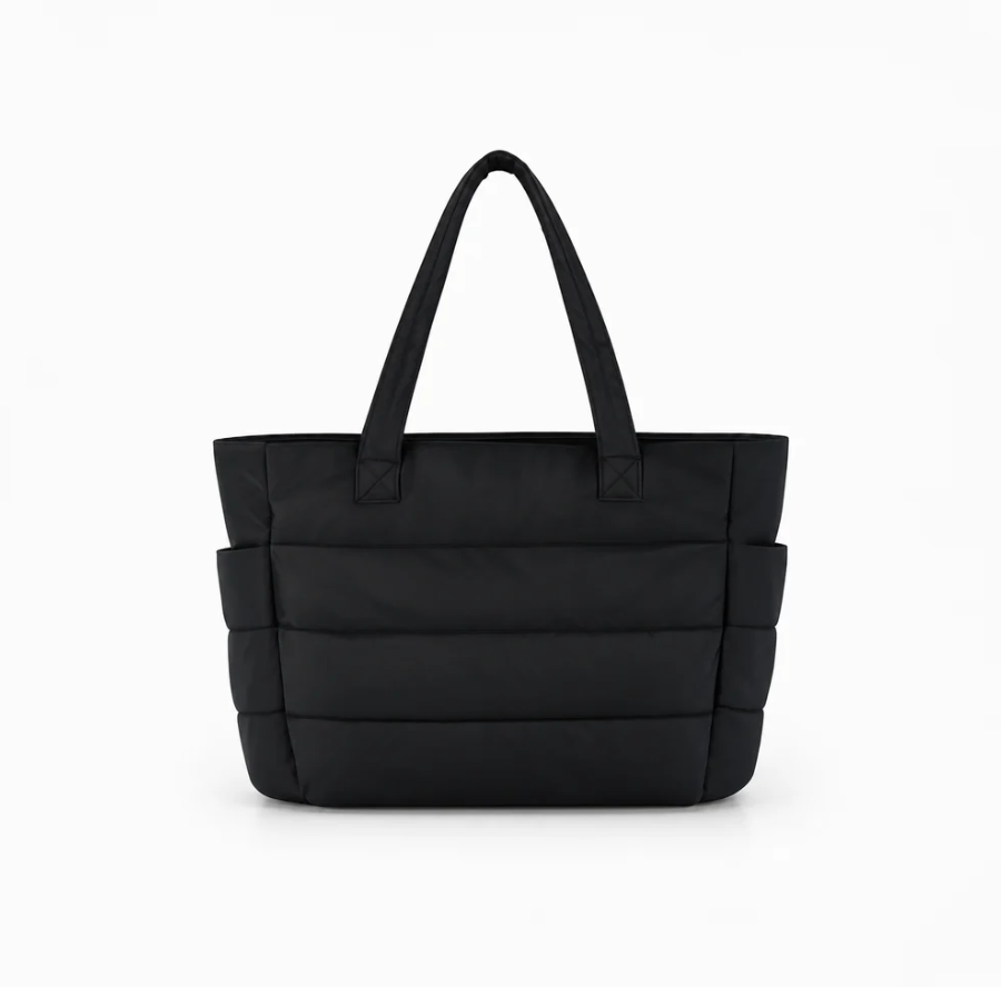 Shoulder bag with a laptop compartment
