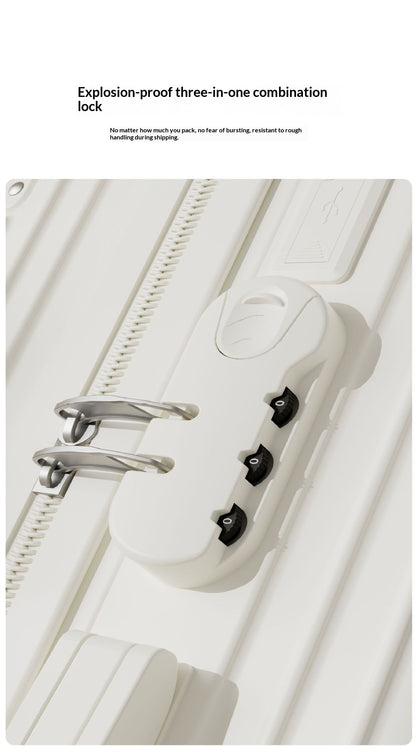 The Classic Hardshell Suitcase – ABS Hardshell Suitcase with Spinner Wheels, detail view 3