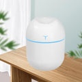 Mini USB Luftbefeuchter 220 Ml,Tragbarer Kühler Nebel-Humidifier Für Schlafzimmer,Büro,Kinderzimmer & Reise,Leise Desktop-Luftbefeuchter Mit Led-Nachtlicht,Usb-Laden