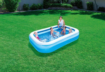 Family-Pool Blau/Weiß, Schwimmbecken