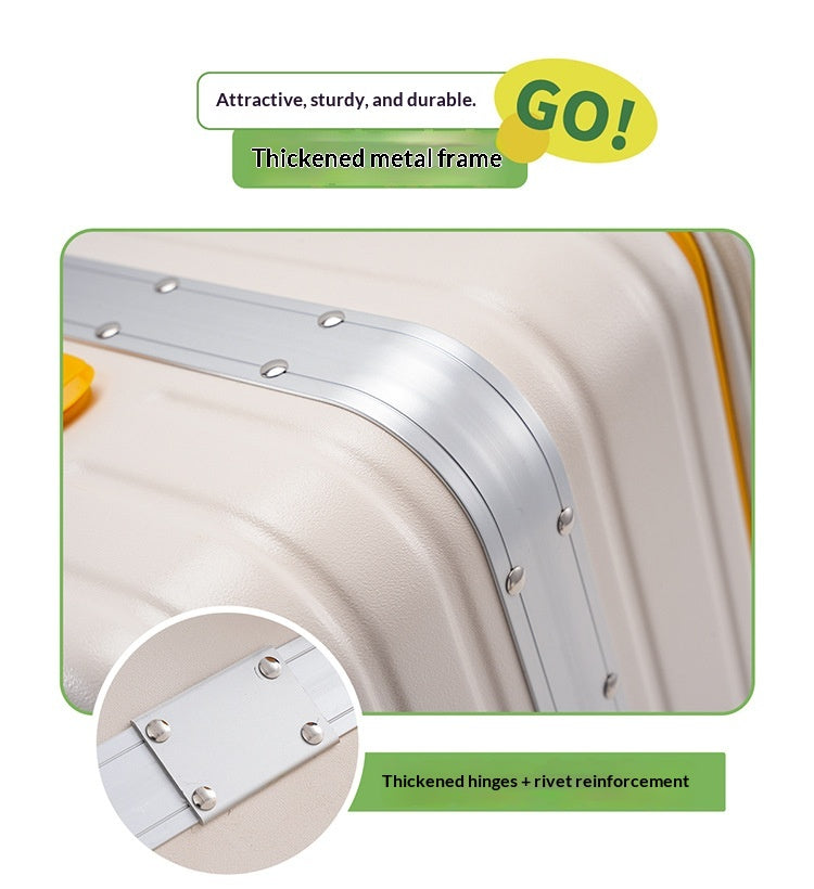 The Front-Open Cabin Case – Front-Opening 18" Cabin Suitcase with Spinner Wheels, detail view 5