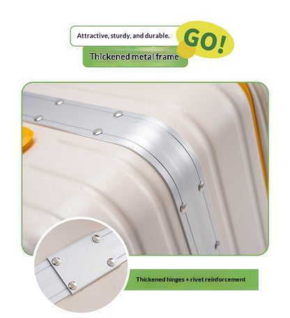The Front-Open Cabin Case – Front-Opening 18" Cabin Suitcase with Spinner Wheels, detail view 5