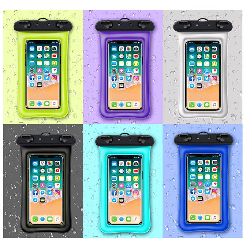 Wasserdichte Handyhülle (schwimmfähig, IPX8) / Waterproof Phone Pouch – Floating Dry Bag for Beach, Pool & Boat