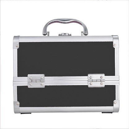 Lockable Makeup Case with Mirror & Brush Holder, detail view 4