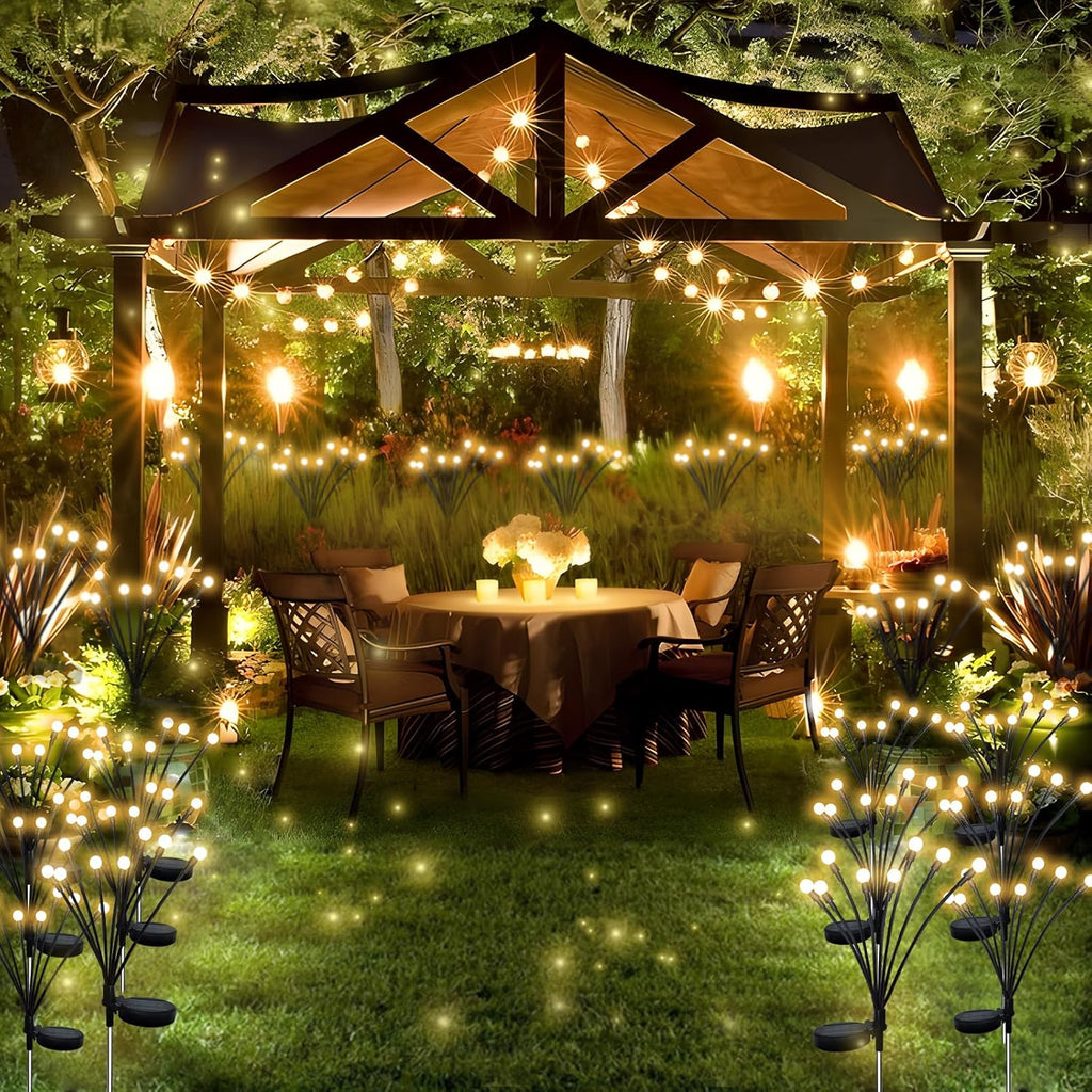 Solar Licht Outdoor Wasserdicht Firefly, Schwingende Garten Dekoration Outdoor Hof Firefly Garten Licht Straße Zaun 2PCS