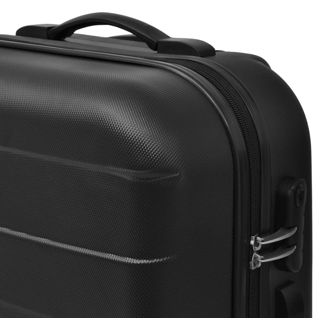 3-Piece Hardshell Suitcase Set with 4 Spinner Wheels, detail view 3