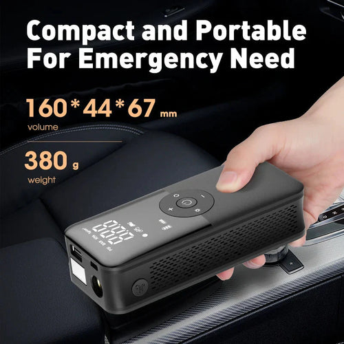 Akku-Luftpumpe & Reifenpumpe mit Digital-Display – Cordless Air Pump & Tire Inflator